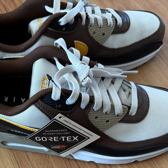 [FD5810-201] Mens Nike Air Max 90 'Gore-Tex Winterized Cacao Wow' Sz 8 - Picture 4 of 6